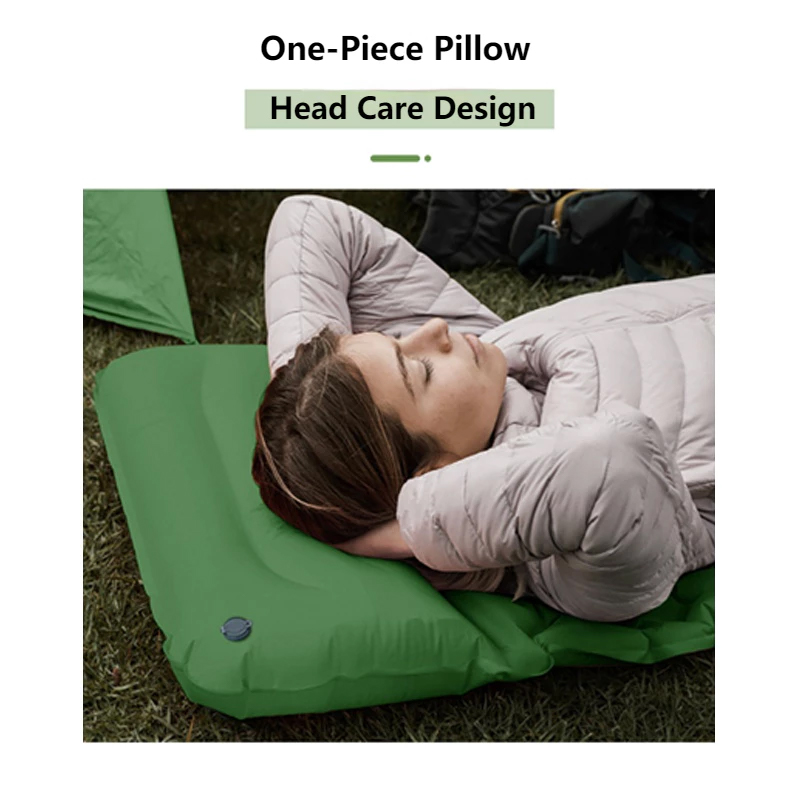 Waterproof Self-Inflating Mat Sleeping Mat Air Mat Mattress Sleeping Pad Camping Pad With Pillow