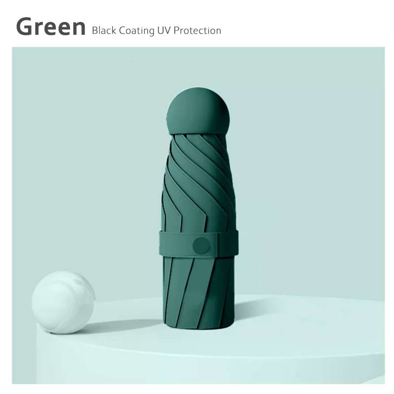 Ultra-Light Mini Umbrella Parasol Folding UV Protection Sun Umbrella Easy Storage Sunshade