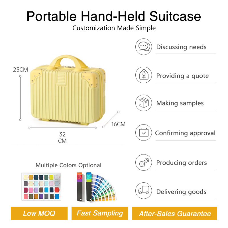 14-Inch Hand-Held Mini Suitcase