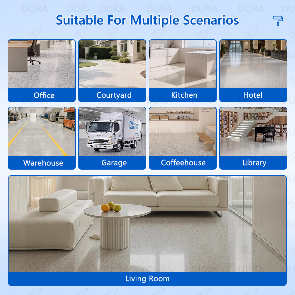 Epoxy Colored Sand Self-Leveling Floor Paint