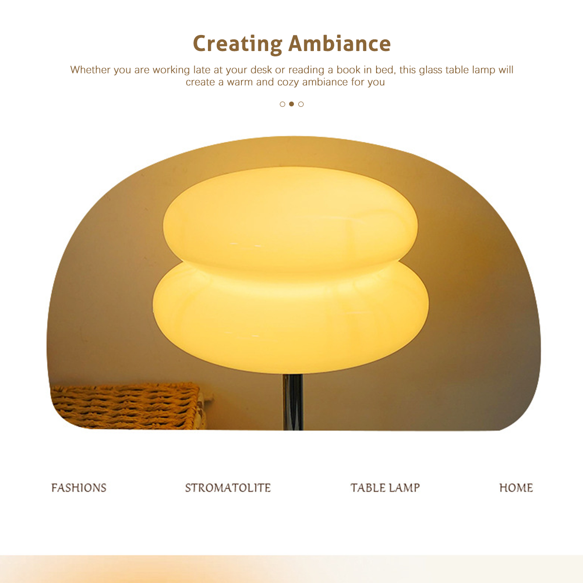 Bedroom Table Lamp Retro Creative Decorative Bedroom Hamburger Bedside Lamp USB Charging Light
