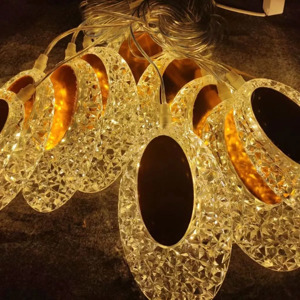 5/10pcs New Wedding Props Chandelier String Wedding Ceiling Reception Area Decorative Lights