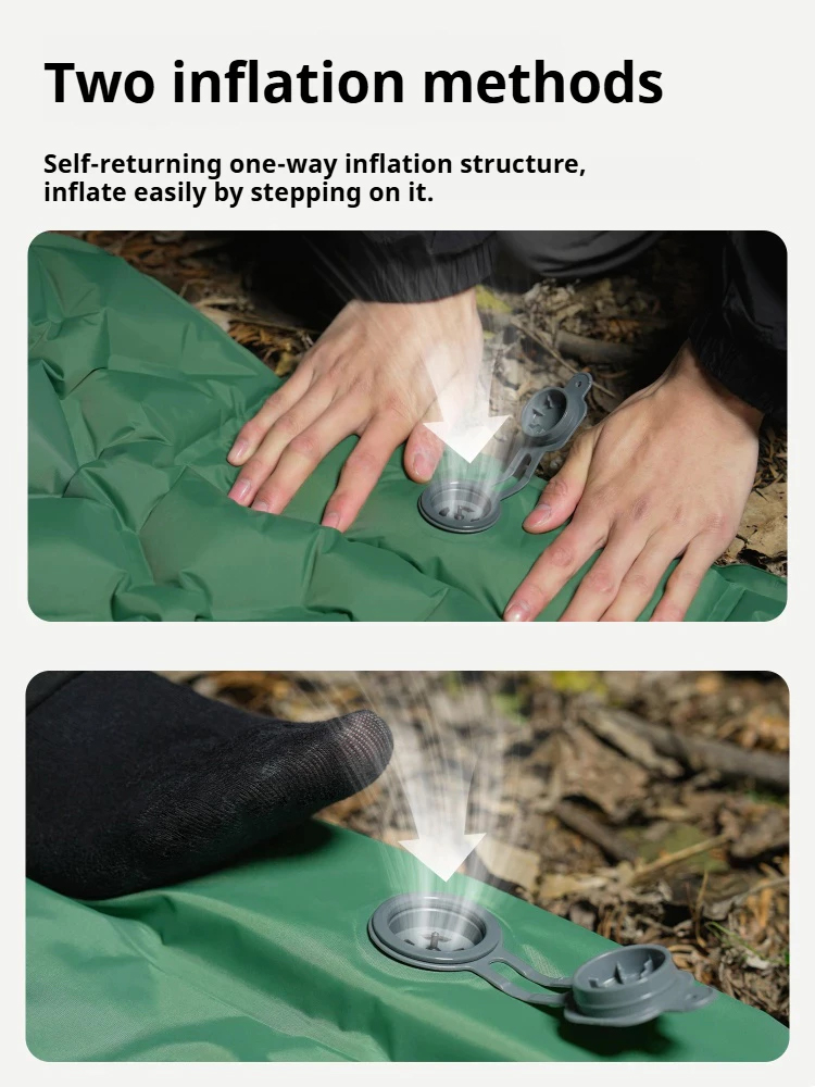 Waterproof Self-Inflating Mat Sleeping Mat Air Mat Mattress Sleeping Pad Camping Pad With Pillow