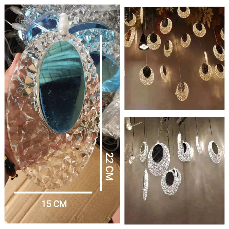 5/10pcs New Wedding Props Chandelier String Wedding Ceiling Reception Area Decorative Lights