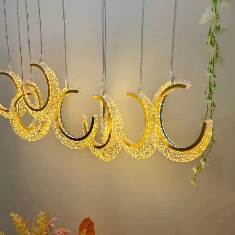 5/10pcs New Wedding Props Chandelier String Wedding Ceiling Reception Area Decorative Lights