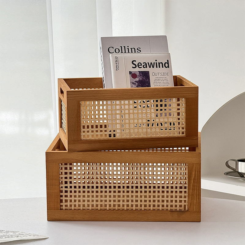 Wood Baskets Rattan Baskets For Storage Basket Organizing Nursery Bedroom Rattan Bathroom