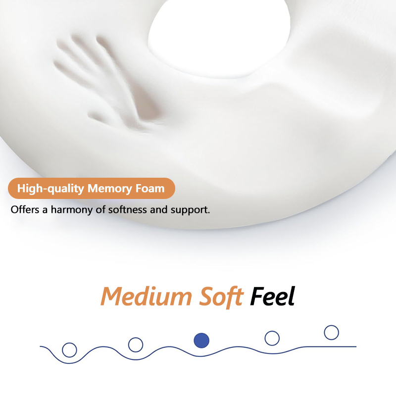 Pain Relief Memory Foam Comfort Donut Ring Car Chair Seat Cushion