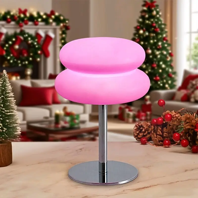Bedroom Table Lamp Retro Creative Decorative Bedroom Hamburger Bedside Lamp USB Charging Light