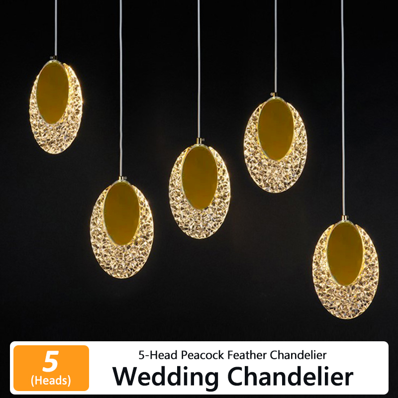 5/10pcs New Wedding Props Chandelier String Wedding Ceiling Reception Area Decorative Lights