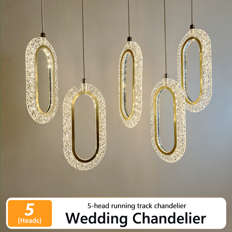 5/10pcs New Wedding Props Chandelier String Wedding Ceiling Reception Area Decorative Lights