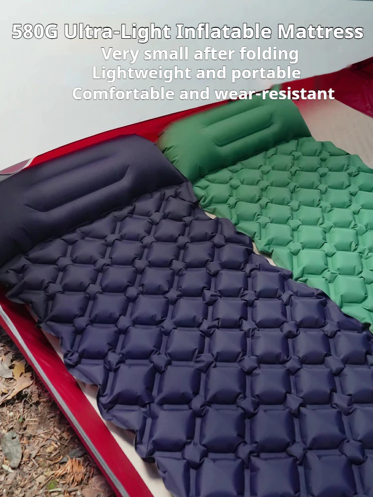 Waterproof Self-Inflating Mat Sleeping Mat Air Mat Mattress Sleeping Pad Camping Pad With Pillow