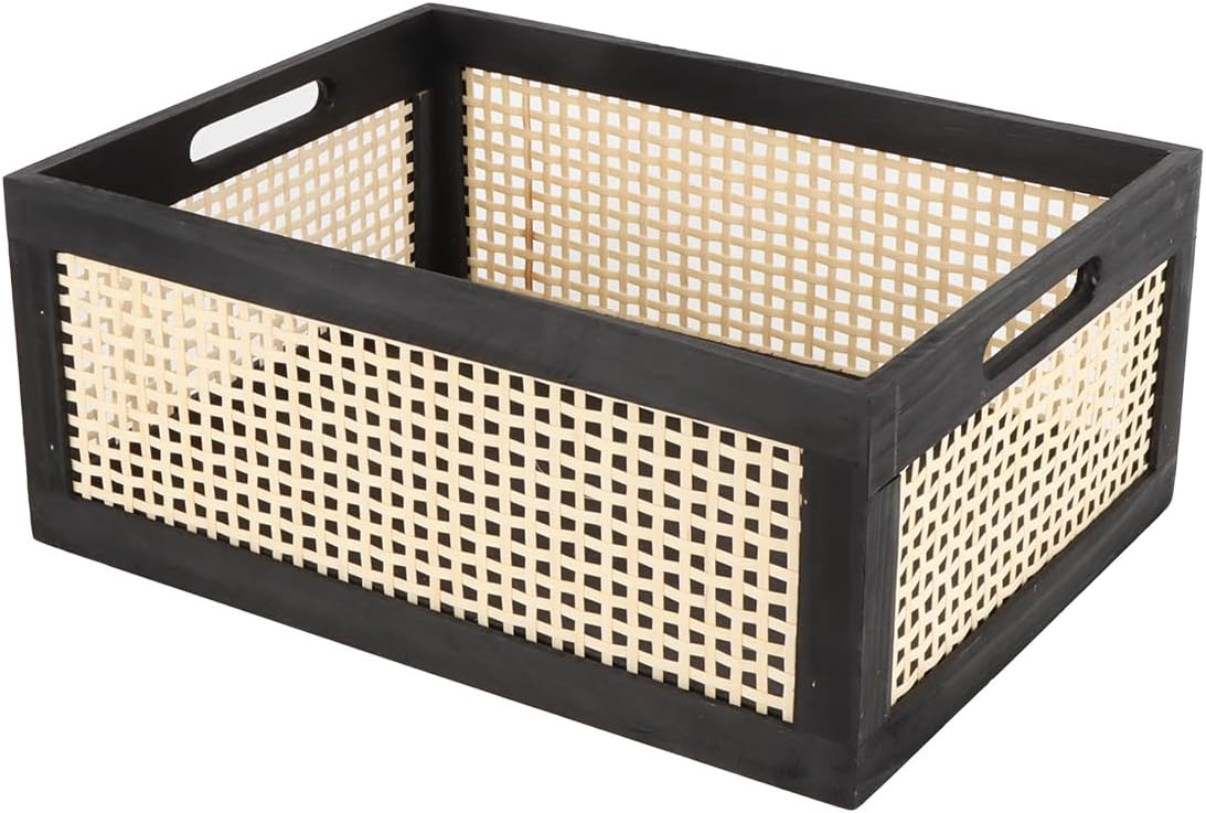 Wood Baskets Rattan Baskets For Storage Basket Organizing Nursery Bedroom Rattan Bathroom