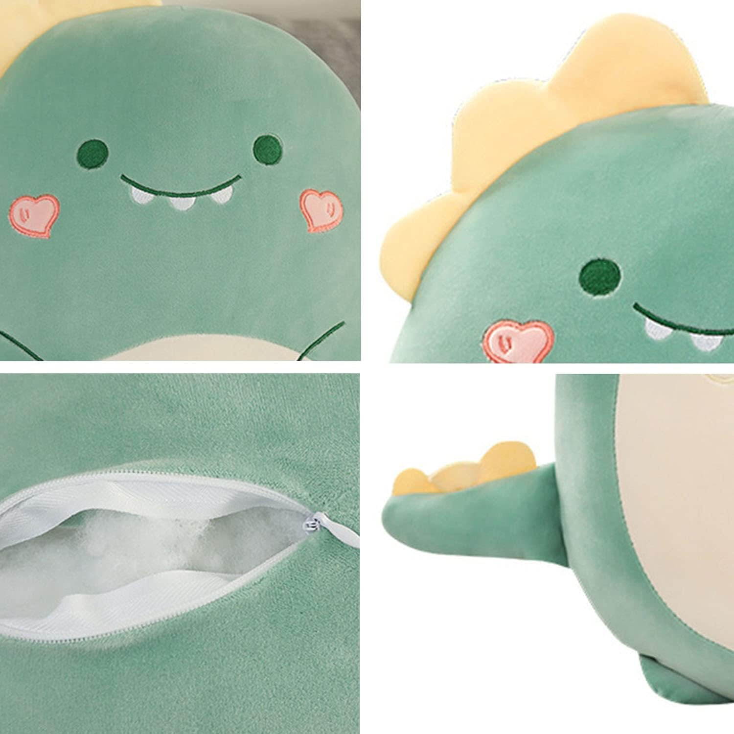 Stuffed Cartoon Doll Huggable Dinosaur Bunny Unicorn Soft Plush Toy Lovely Buddy Soft Pillow