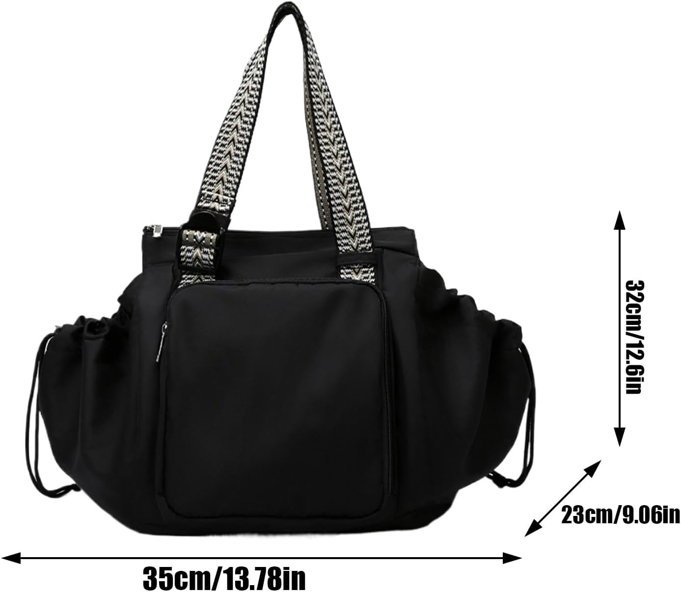 Multifunctional Travel Organizer Bag 15‑Pocket Large Capacity Mommy Backpack Crossbody Shoulder Bag