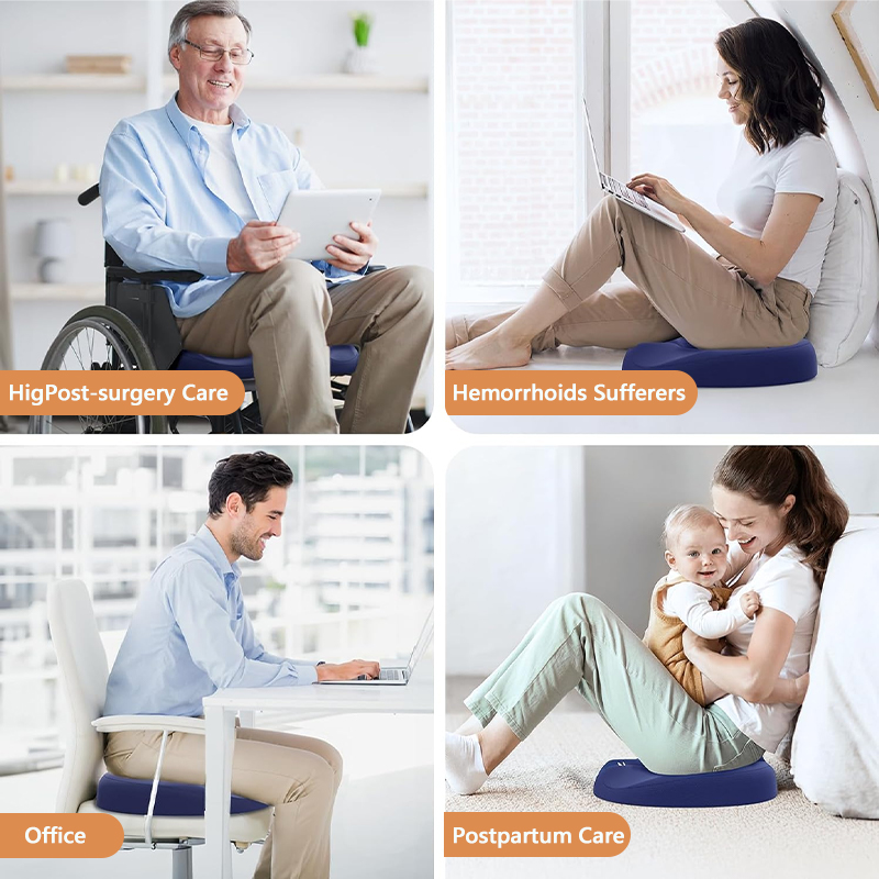 Pain Relief Memory Foam Comfort Donut Ring Car Chair Seat Cushion