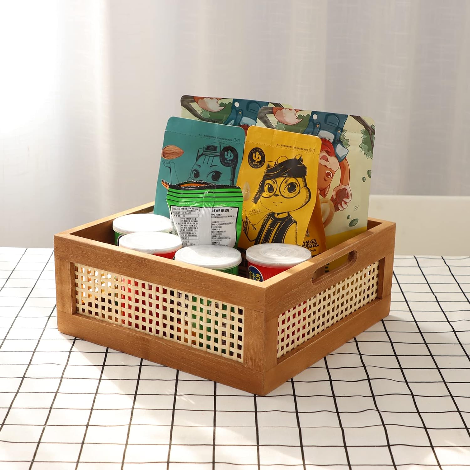 Wood Baskets Rattan Baskets For Storage Basket Organizing Nursery Bedroom Rattan Bathroom