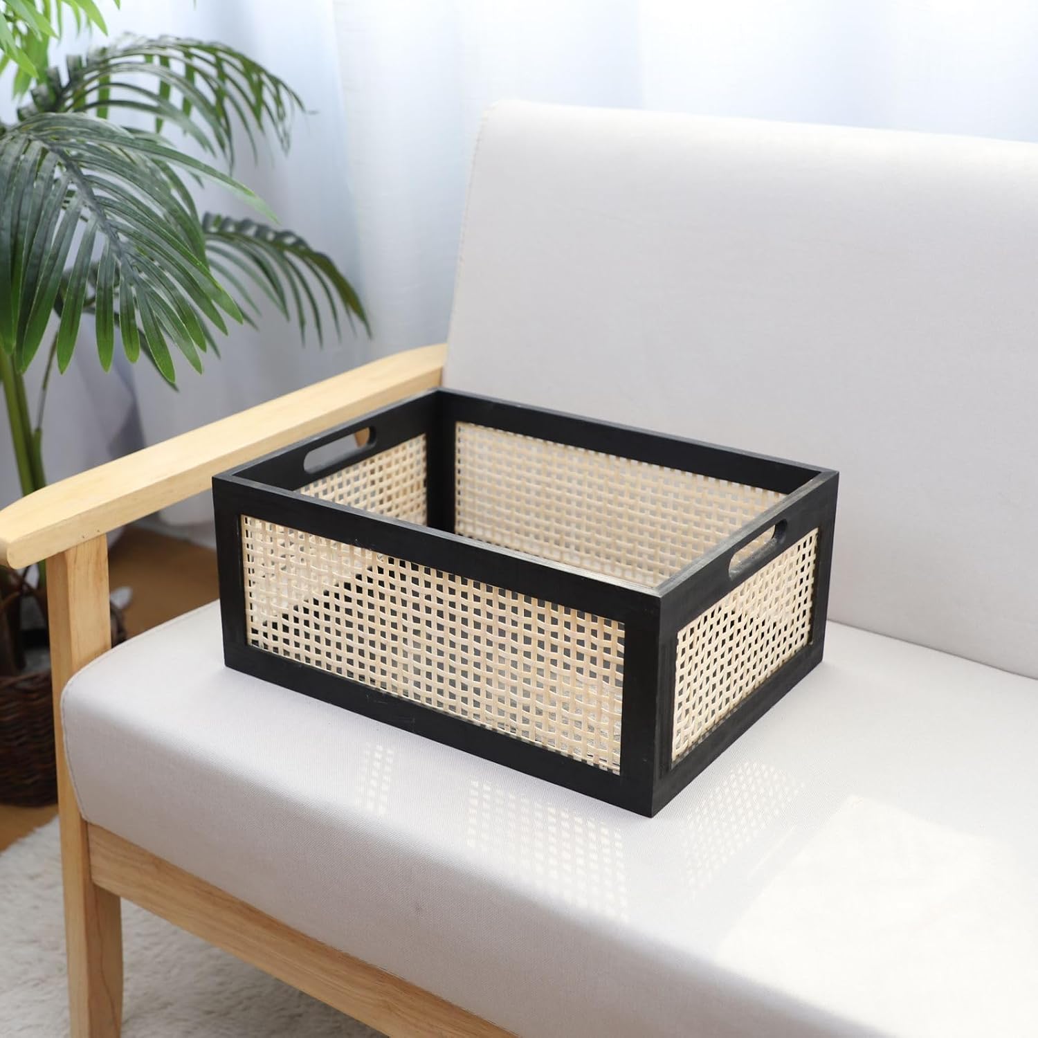 Wood Baskets Rattan Baskets For Storage Basket Organizing Nursery Bedroom Rattan Bathroom