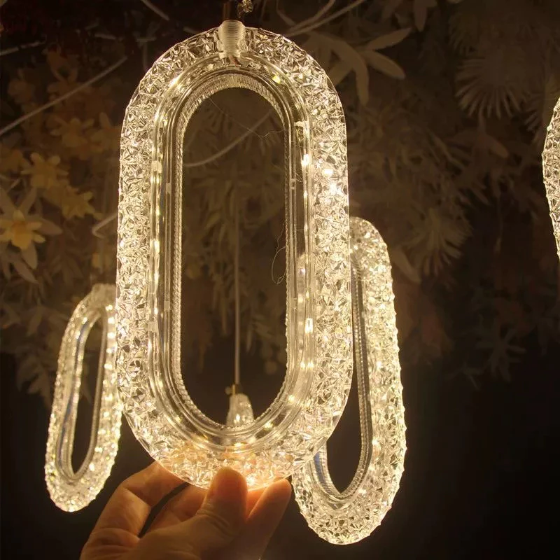 5/10pcs New Wedding Props Chandelier String Wedding Ceiling Reception Area Decorative Lights