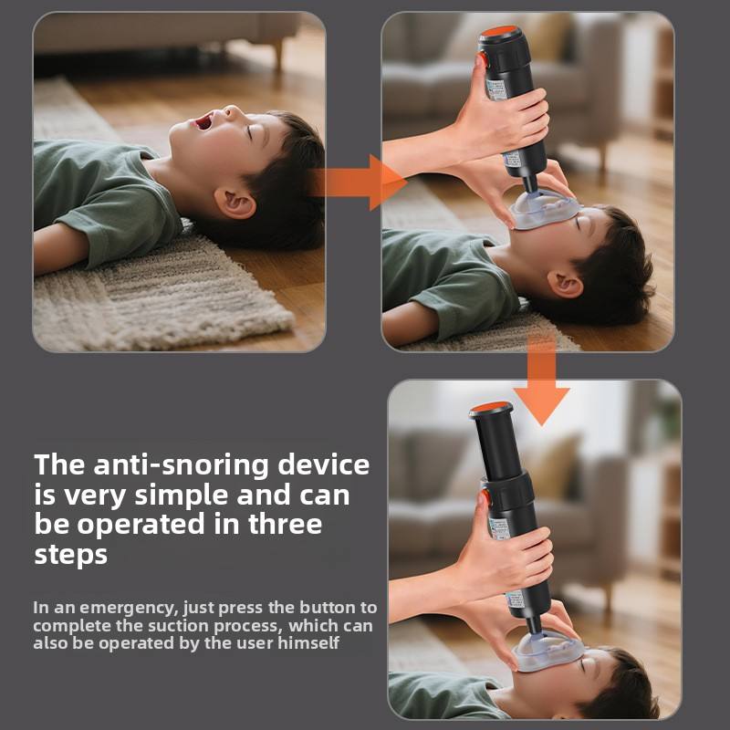  Portable Anti-Choking Aspirator Medical Grade Heimlich Device for Infant Adult Airway Suction Emergencies Home Use