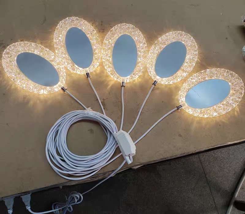 5/10pcs New Wedding Props Chandelier String Wedding Ceiling Reception Area Decorative Lights