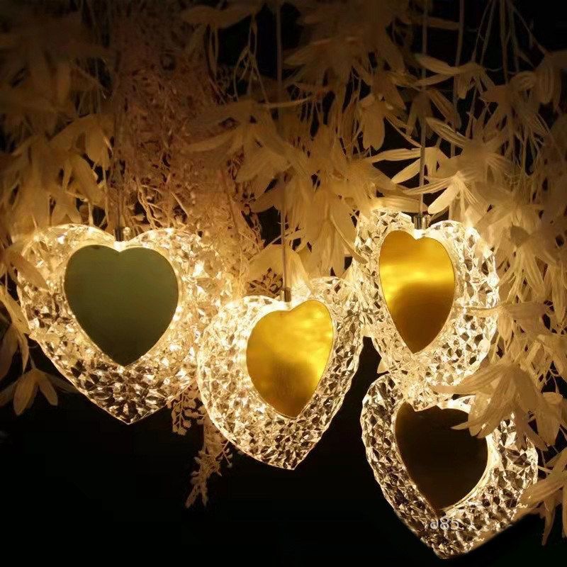 5/10pcs New Wedding Props Chandelier String Wedding Ceiling Reception Area Decorative Lights