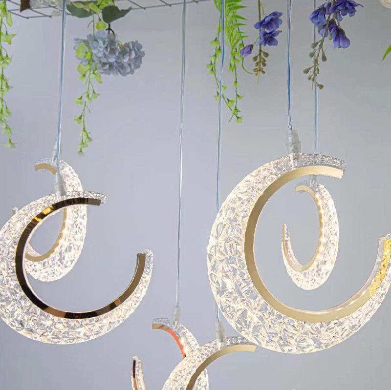 5/10pcs New Wedding Props Chandelier String Wedding Ceiling Reception Area Decorative Lights