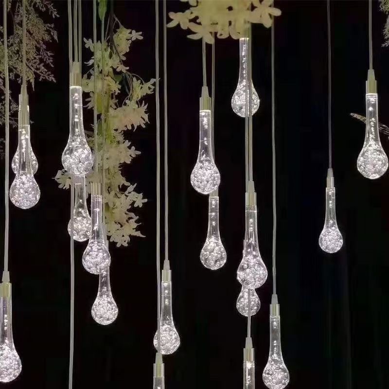 5/10pcs New Wedding Props Chandelier String Wedding Ceiling Reception Area Decorative Lights