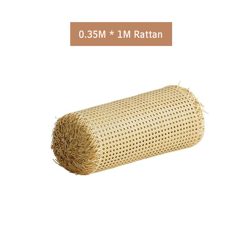 Synthetic Rattan Roll Sheet Webbing Caning Material Sheet For Outdoor Chair Table Furniture Repair