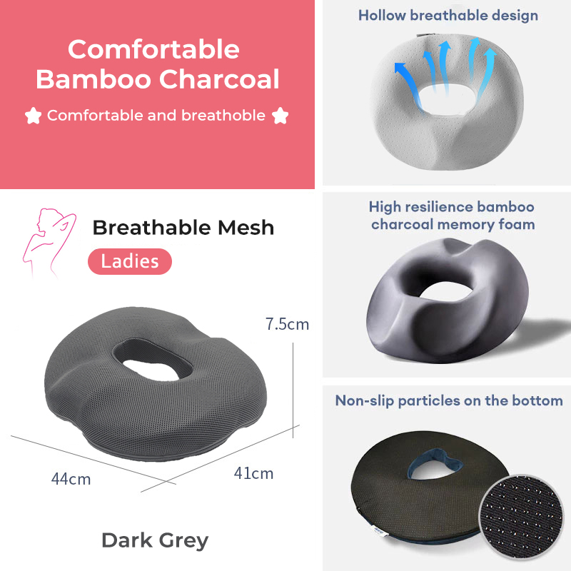 Pain Relief Memory Foam Comfort Donut Ring Car Chair Seat Cushion