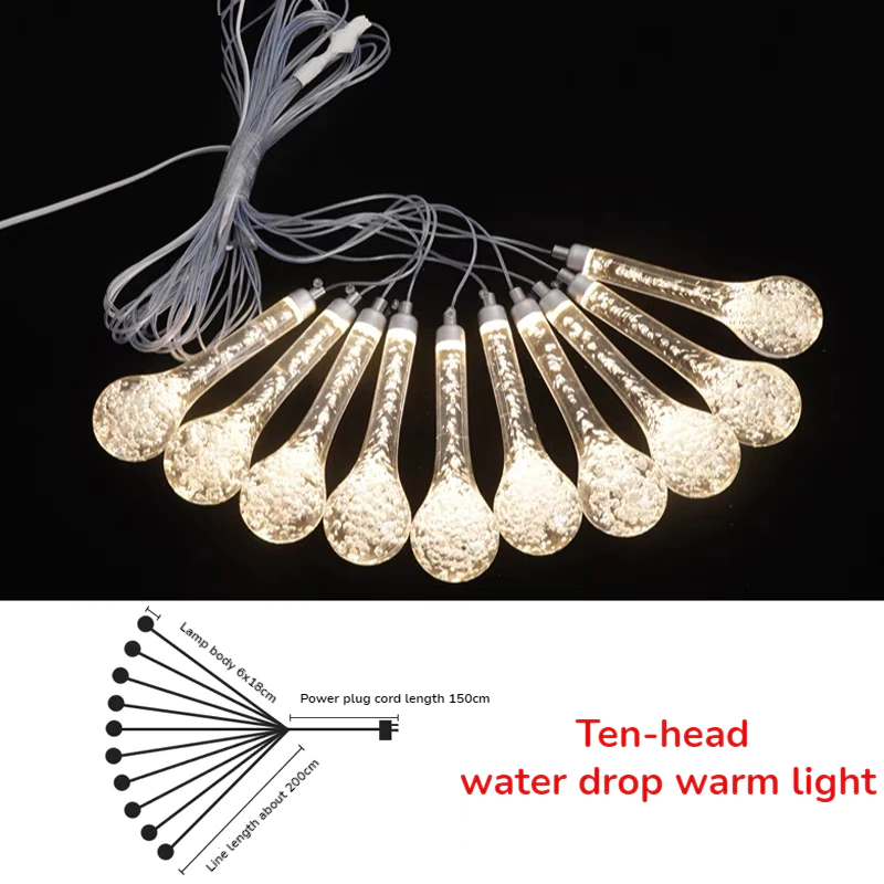 5/10pcs New Wedding Props Chandelier String Wedding Ceiling Reception Area Decorative Lights