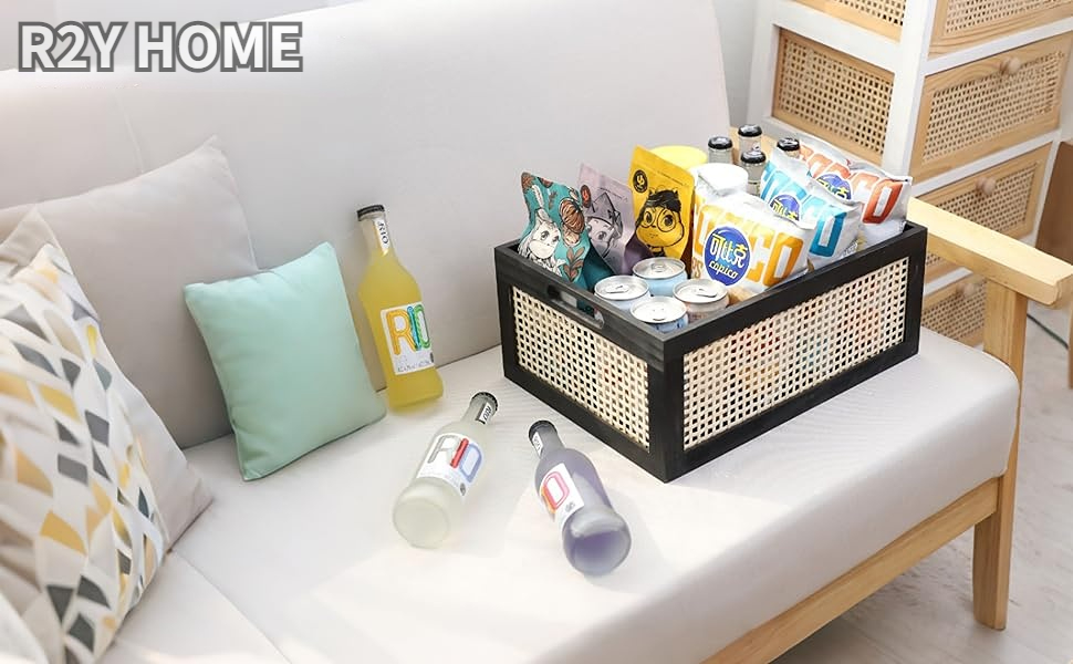 Wood Baskets Rattan Baskets For Storage Basket Organizing Nursery Bedroom Rattan Bathroom