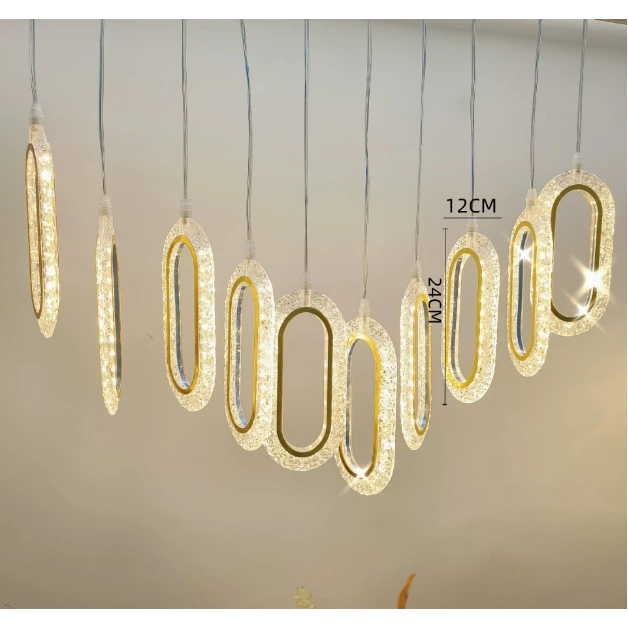 5/10pcs New Wedding Props Chandelier String Wedding Ceiling Reception Area Decorative Lights