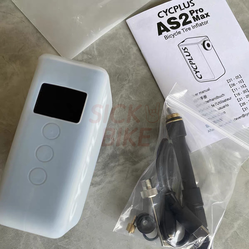 🅢🅸🅒🅺CYCPLUS AS210/AS2 Pro Max Ultra迷你電動打氣機自行車用120PSI 超輕超小