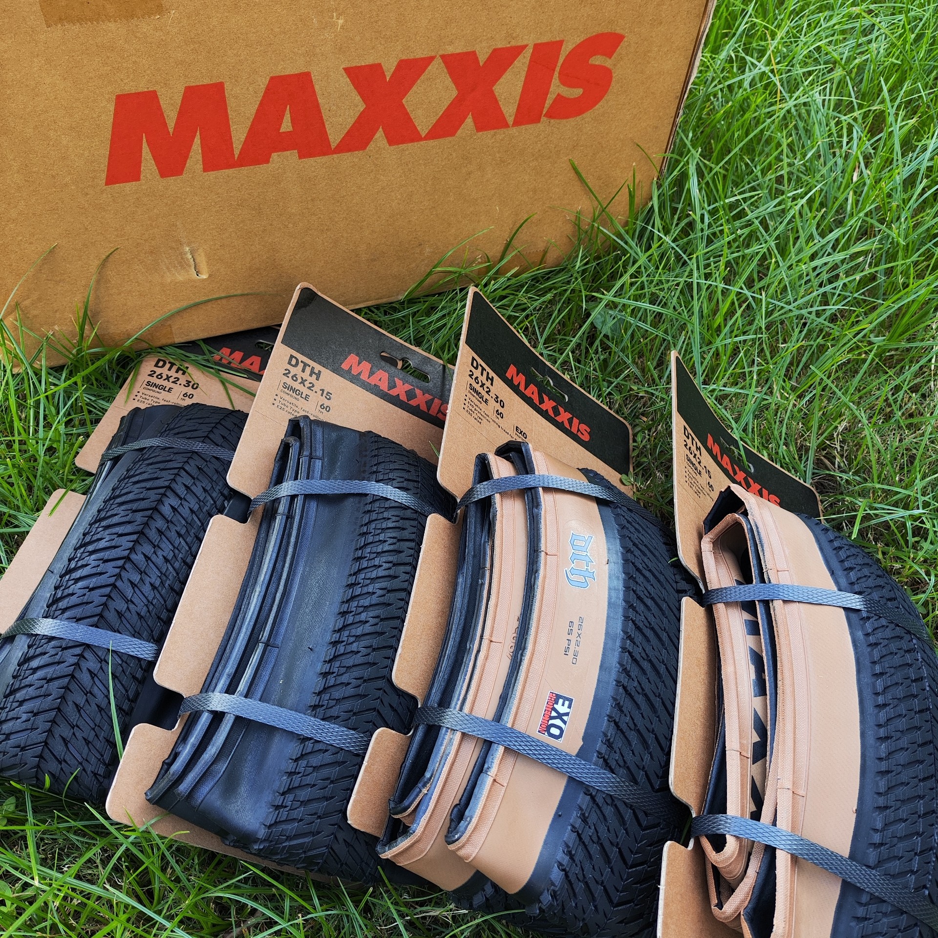 🅢🅸🅒🅺MAXXIS DTH BMX可折胎胖場/街車/土坡車胎首選(膚色胎/黑色)20/26 2.15 2.3 EXO