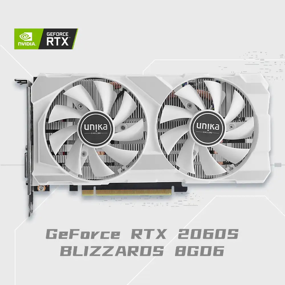 UNIKA RTX 2060S Blizzard 8GD6 V2 Graphics Card