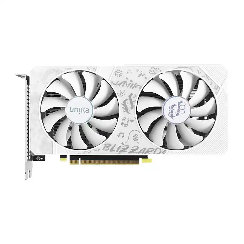 UNIKA RTX 4060TI Blizzard 8GD6 V2 Graphics Card