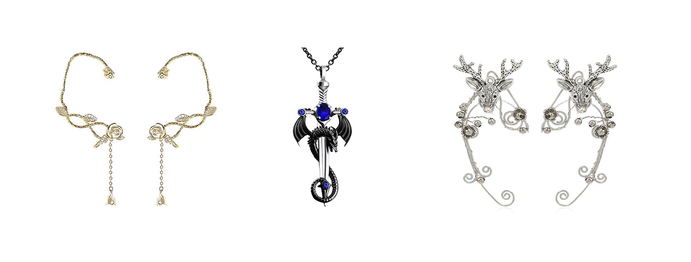 Copper jewelry + zinc alloy
