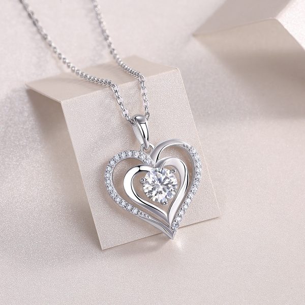 S925 Silver women Telepathy Necklace Pendant