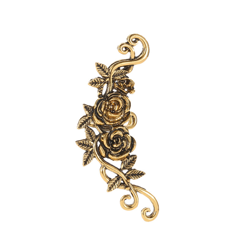 Alloy Material multiple styles 1 pair of Zircon Exaggerated animal designs without ear holes ear clips ear hooks