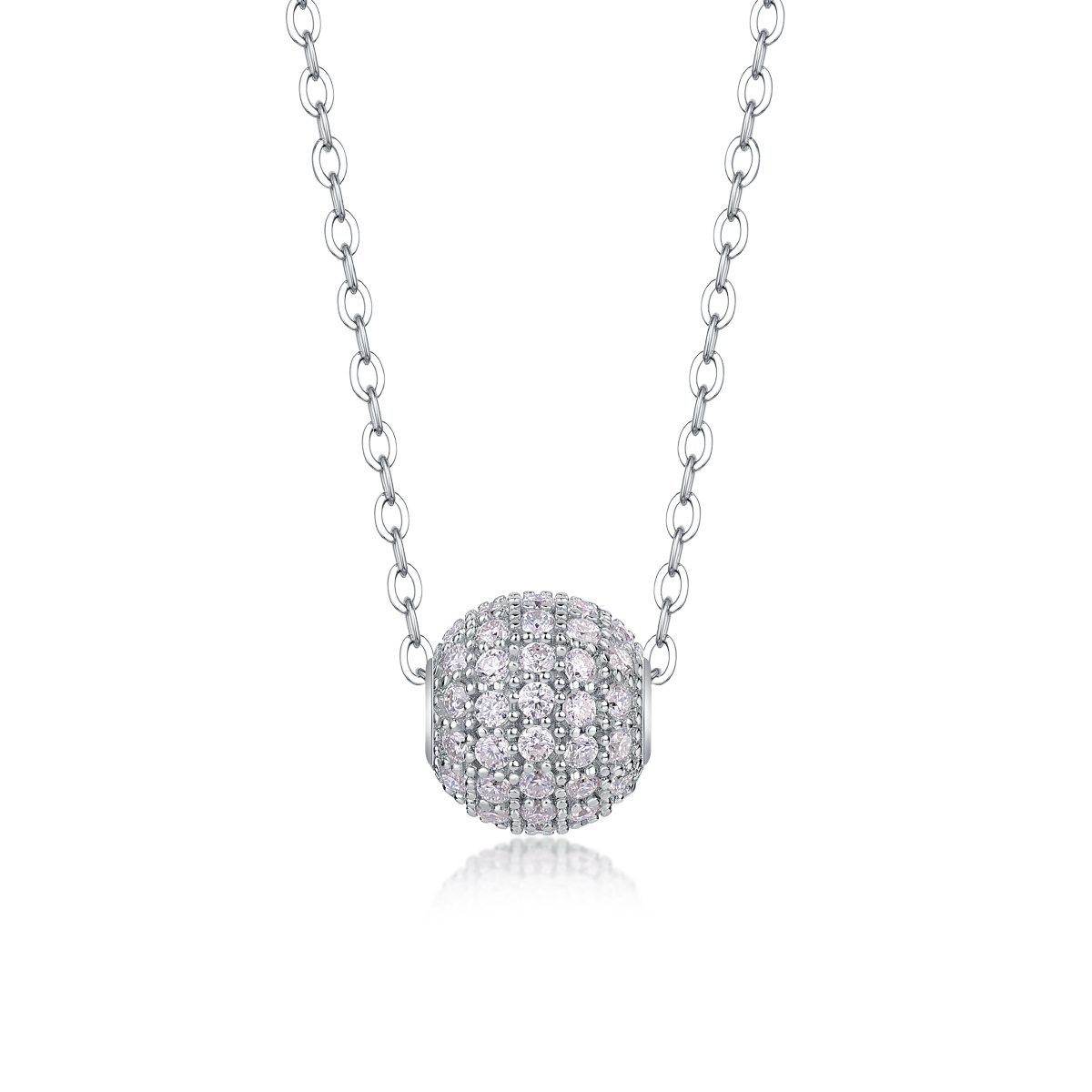 S925 Silver women Meet At This Moment Pendant Necklace Set