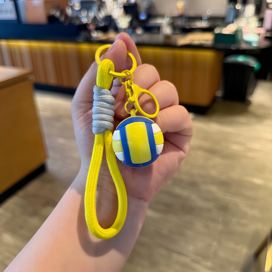 Synthetic resin plastic Eco-friendly PVC multiple Tennis baseball badminton Keychains