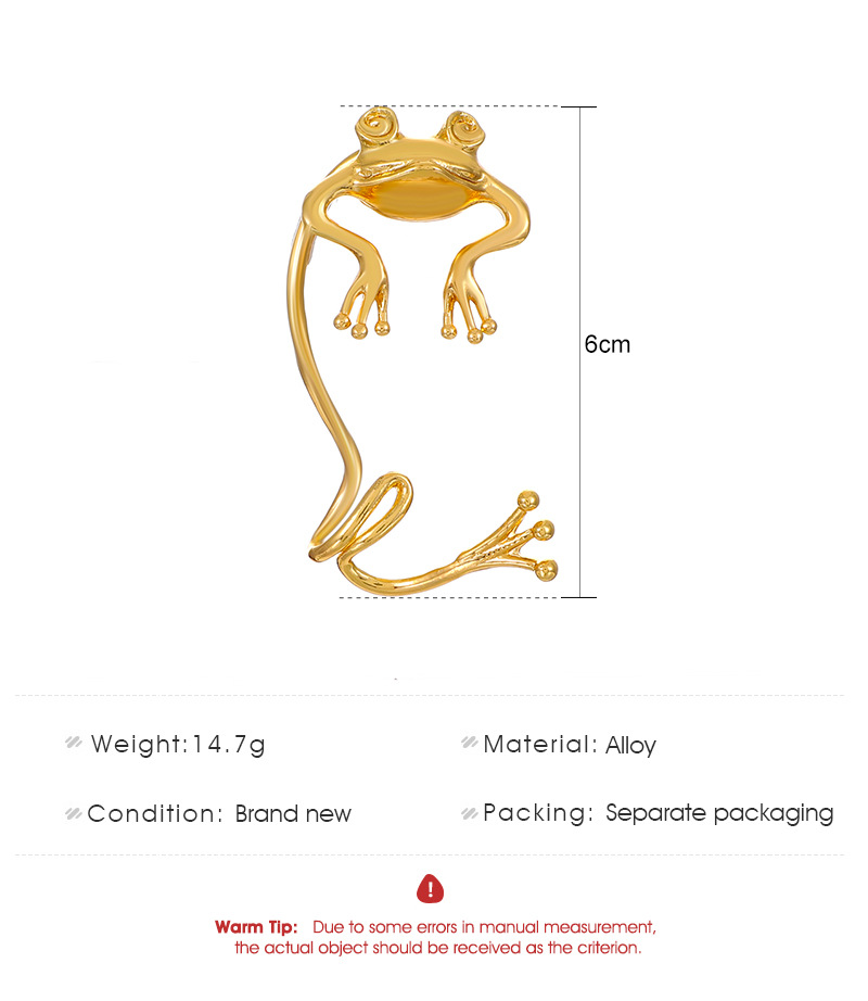 Alloy Material multiple styles 1 pair of Zircon Exaggerated animal designs without ear holes ear clips ear hooks