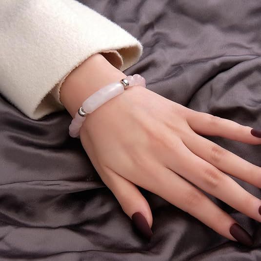 Multiple Yiwu made 8mm natural various materials Bridge bracelets