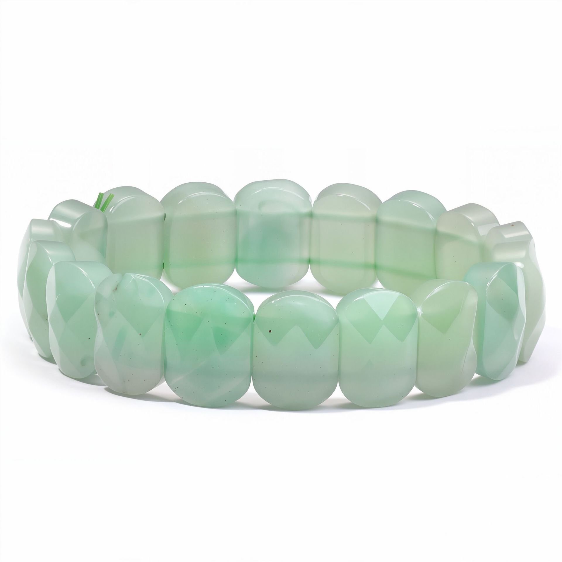 Bohemian style hand polished crystal Multiple natural crystal bracelets with oval cut bracelets