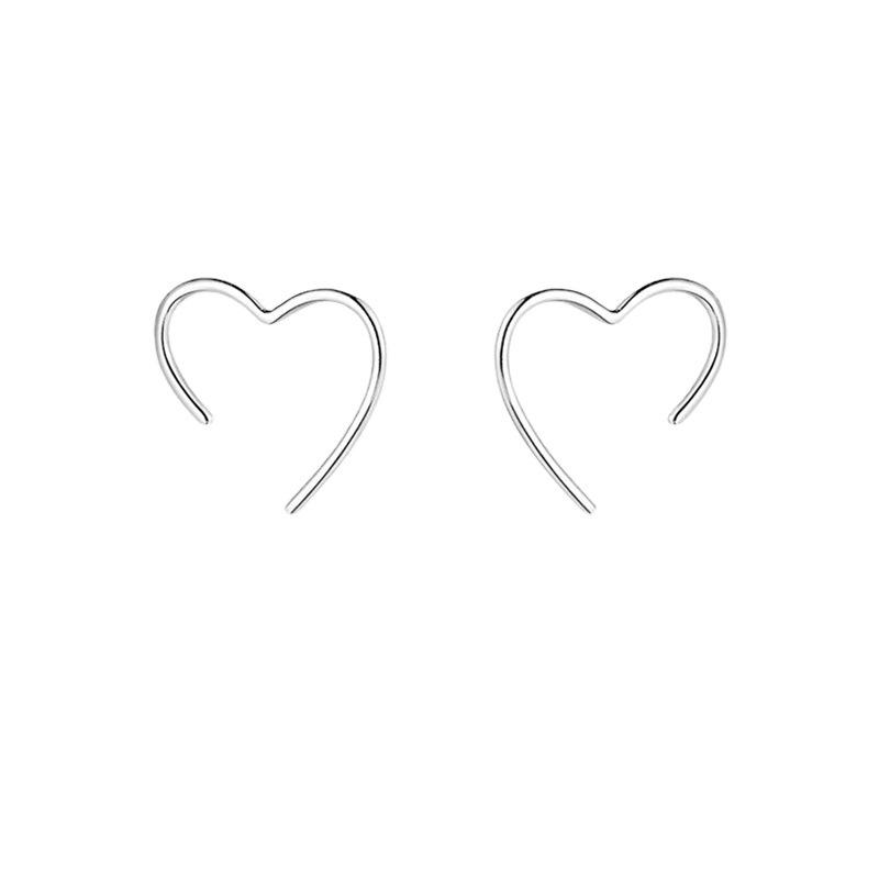 S999 multiple styles Stud 14mm 0.5 g Geometric Design zircon Earrings  