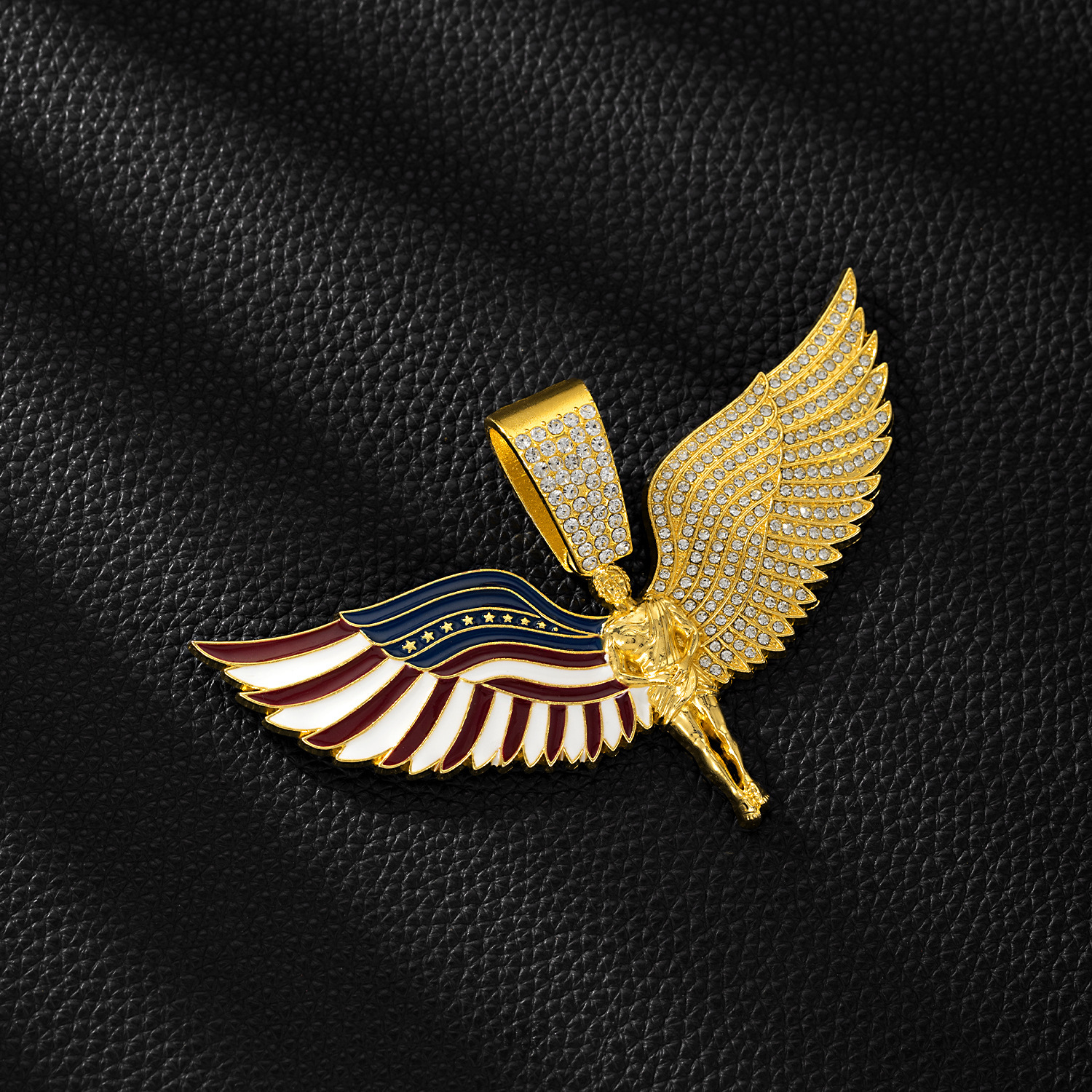 Alloy Material multiple styles 60CM angel wings Pendant Necklace