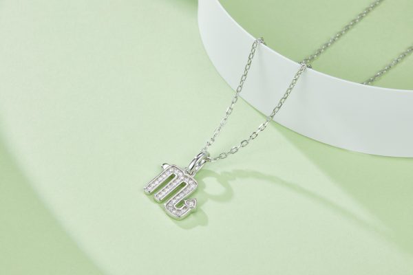 S925 Silver 12 M Zodiac Signs necklace 2026