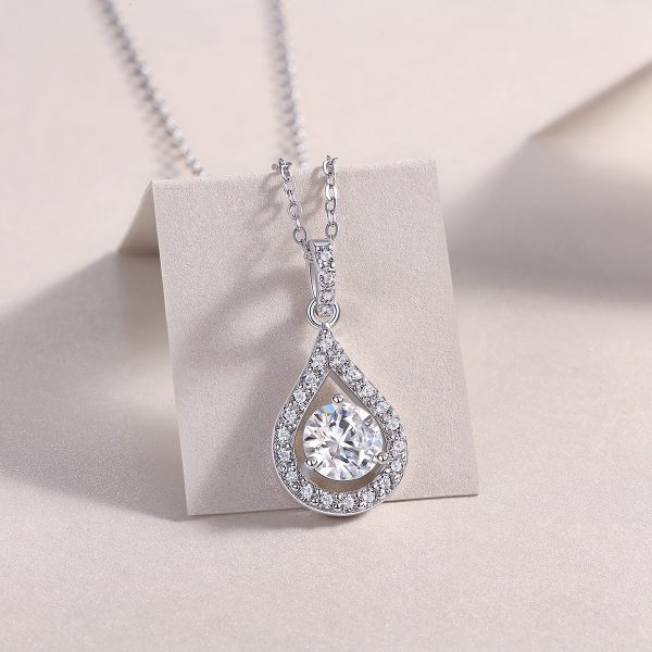 S925 Silver The Charm Of The Heart Pendant Necklace Set
