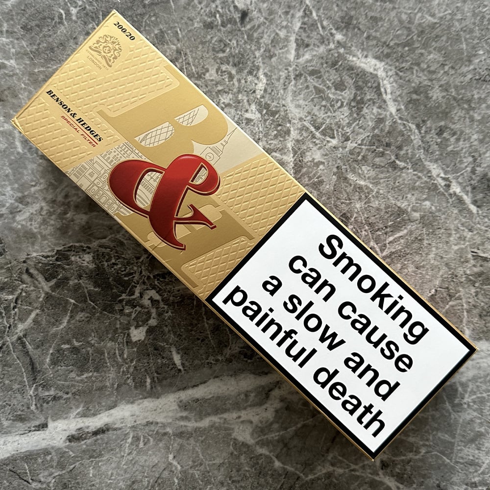 Benson & Hedges Gold Special Filter