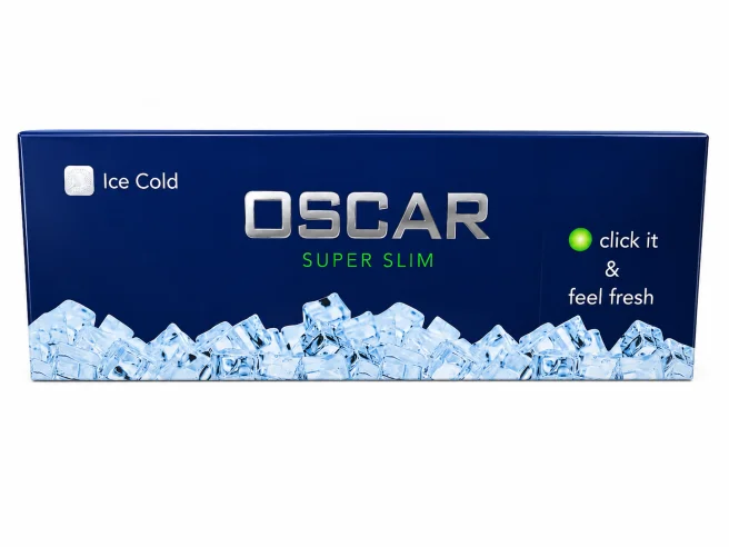 OSCAR lce Cold Click Menthol Super Slim Cigarettes